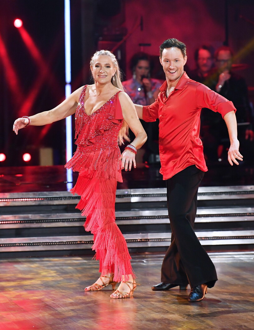 Som hon överraskade på dansgolvet, Marie! Marie Mandelmann och Jonathan Näslund