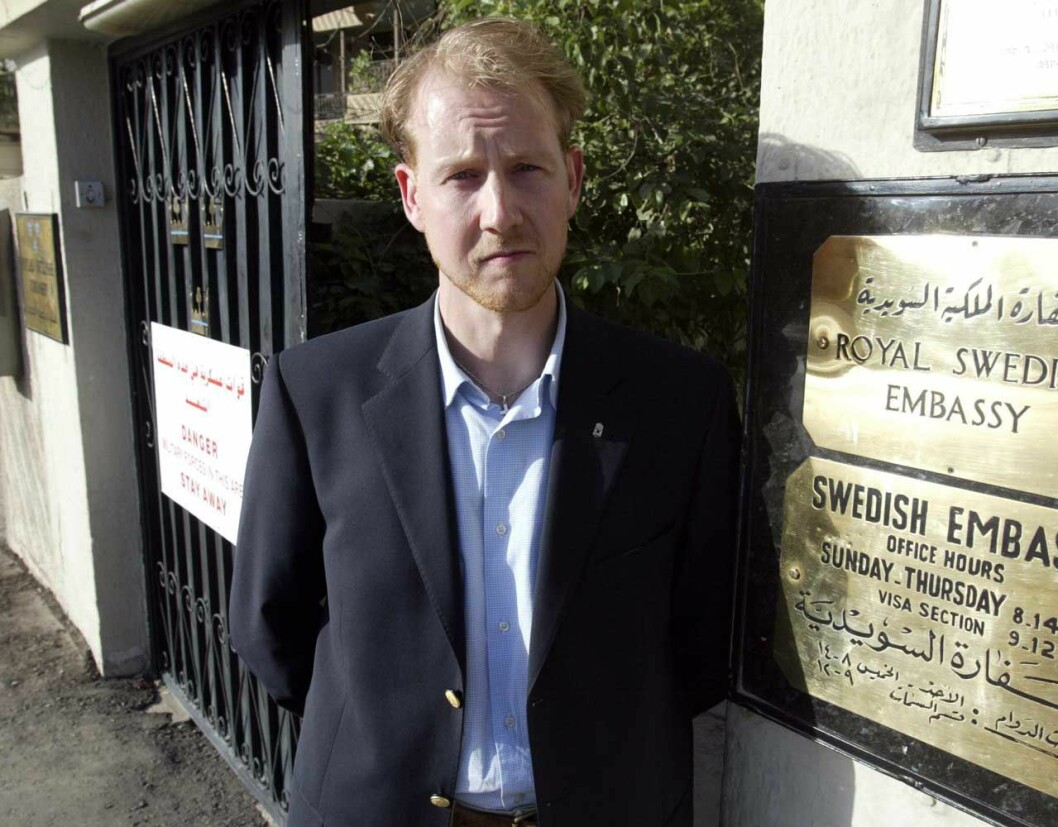 Innan Jörgen Lindström kom till hovet jobbade han på ambassaden i Irak.