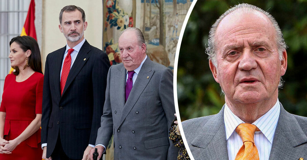 Spaniens exkung Juan Carlos flyr landet – för gott