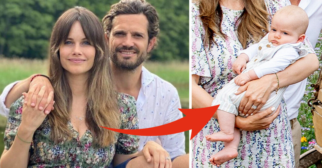 Prins Julian var ett ovanligt stort prinsbarn. Prins Julian