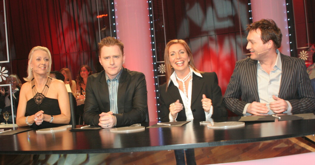 Känner du igen juryn? Här är de första säsongen av Let's Dance, 2006! Till vänster sitter även Maria Öhrman, som sedan byttes ut. Maria Öhrman, Dermot Clemenger, Ann Wilson och Tony Irving