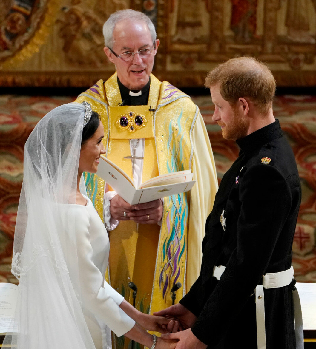 Meghan har både döpts och vigts av Louis kommande dopförrättare Justin Welby. Meghan har både döpts och vigts av Louis kommande dopförrättare Justin Welby.