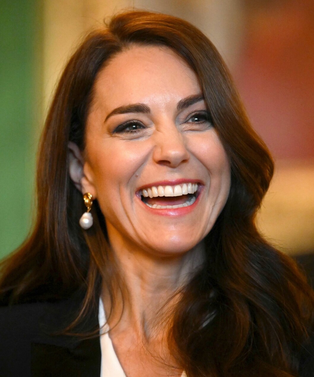 Vilken glädje! Kate har storslagna planer för det hon håller närmast hjärtat. Prinsessan Kate skrattar