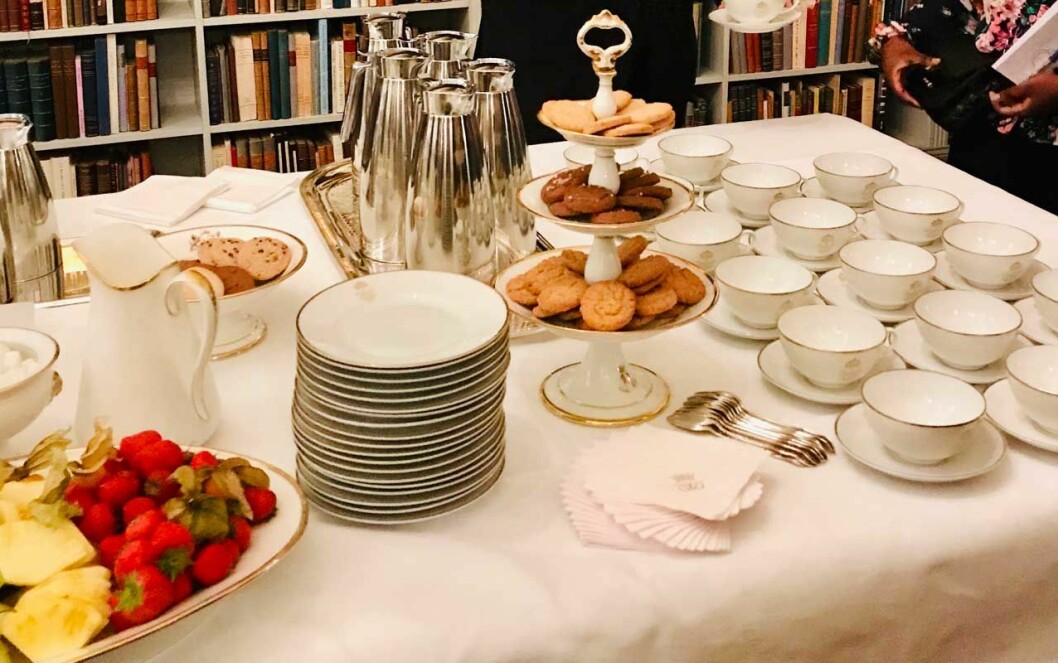 Minst tre sorter på kungens kaffebord! Minst tre sorters kakor på kungens kaffebord!