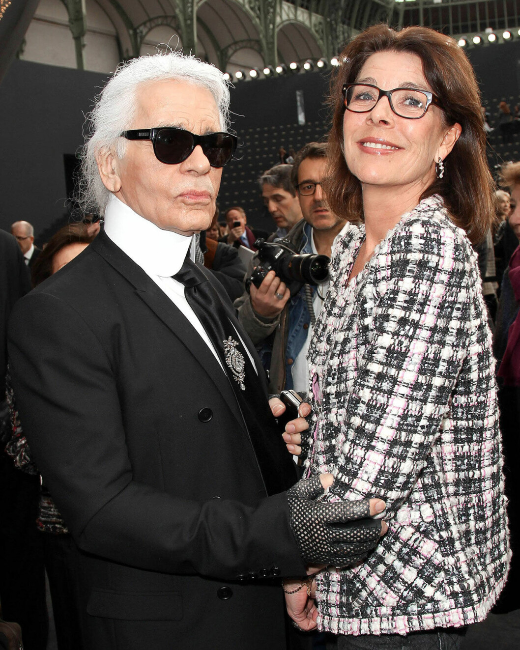 Caroline och Karl Lagerfeld var nära vänner.