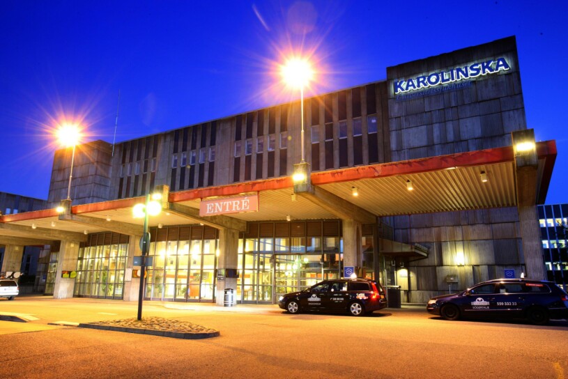 Karolinska sjukhuset i Huddinge – där Daniel opererades.