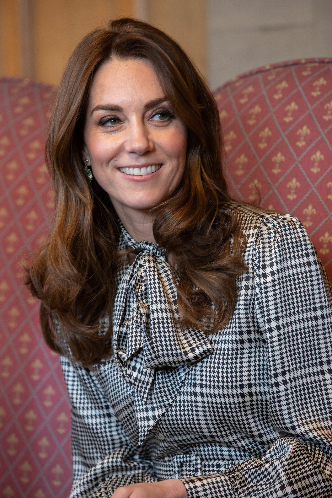 Kate i klänning från Zara.