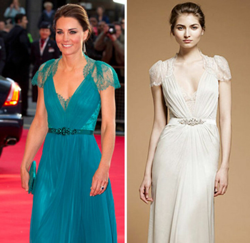 hertiginnan Kate Middleton klänning