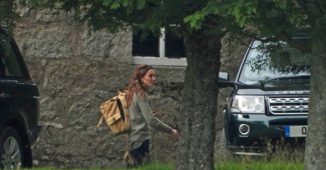 Kate på Balmoral