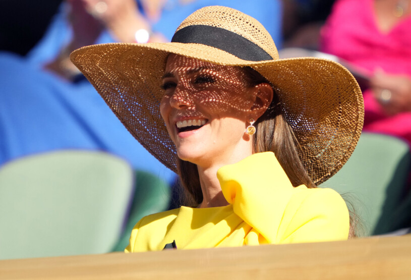 Kate strålade som solen själv! Hertiginnan Kate