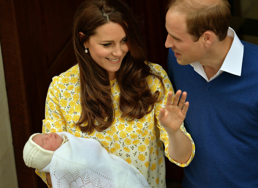 Kate med dottern Charlotte 2015. Kate med dottern Charlotte 2015.