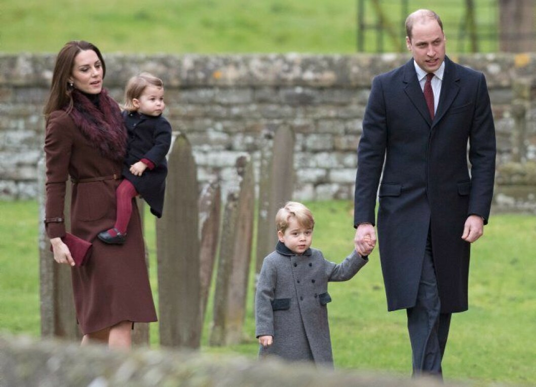 George och Charlotte ska gå i brudnäbbet.
