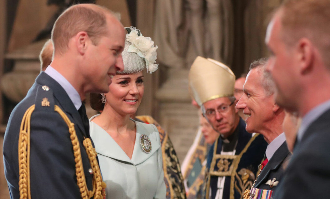 Prinsparet William och Catherine. Prinsparet William och Catherine.