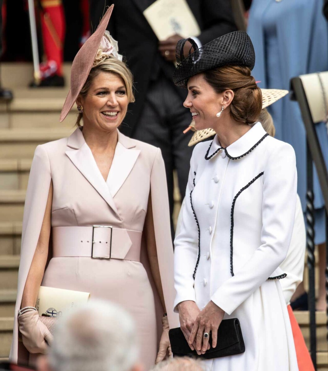 Kate och drottning Maxima