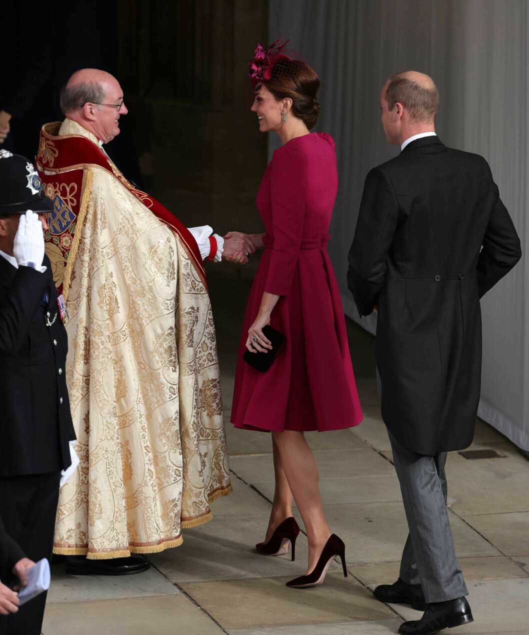 Kate Middleton på bröllopet.