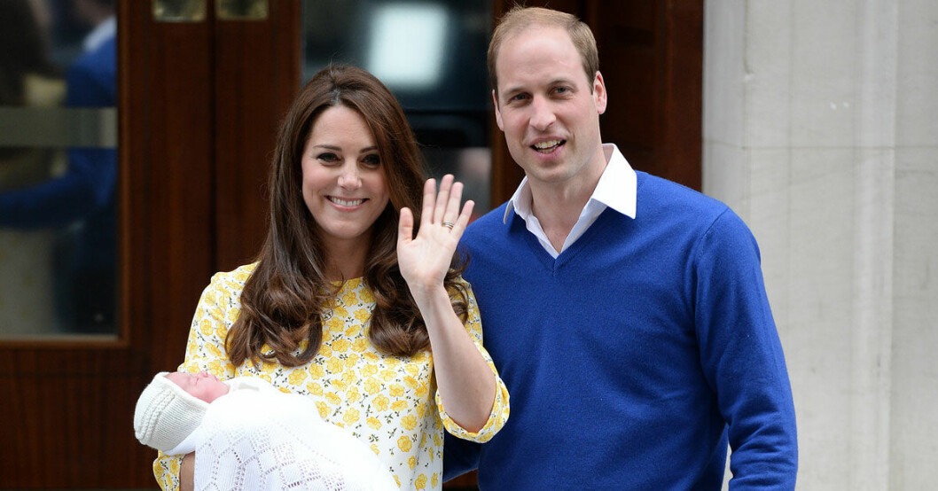 Prins William och Kate har fått en son