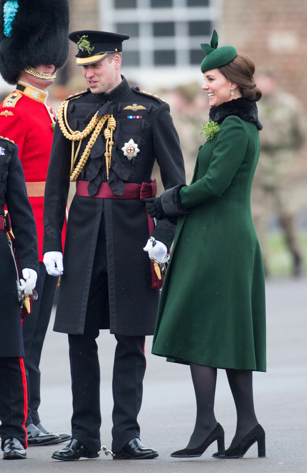 Prins William och hertiginnan Catherine. Prins William och hertiginnan Catherine.