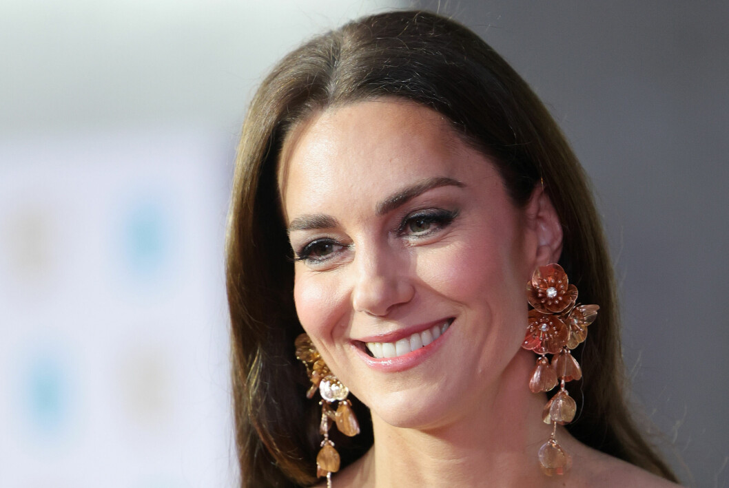 Prinsessan Kate som ler