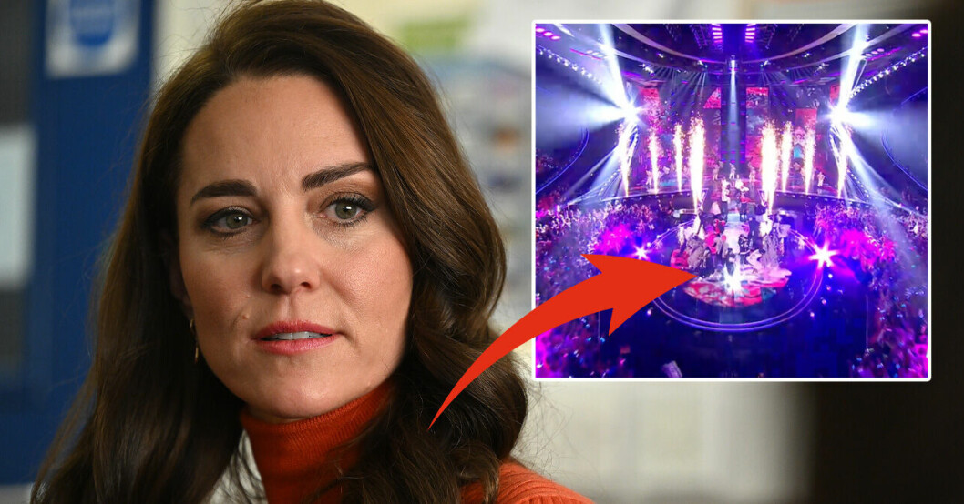 Prinsessan Kates kupp i Eurovision – oväntade beteendet i sändning