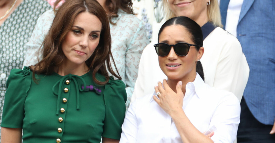 Kate och Meghan på tennis – när de fortfarande var vänner.