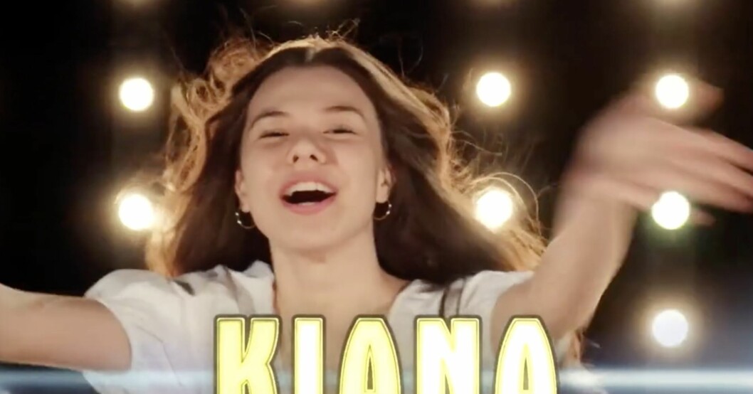 <font style="vertical-align: inherit;"><font style="vertical-align: inherit;"><font style="vertical-align: inherit;">Kiana då hon medverkade i "Talang". Nu sjunger hon i Melodifestivalen som nybliven 16-åring.</font></font></font>
