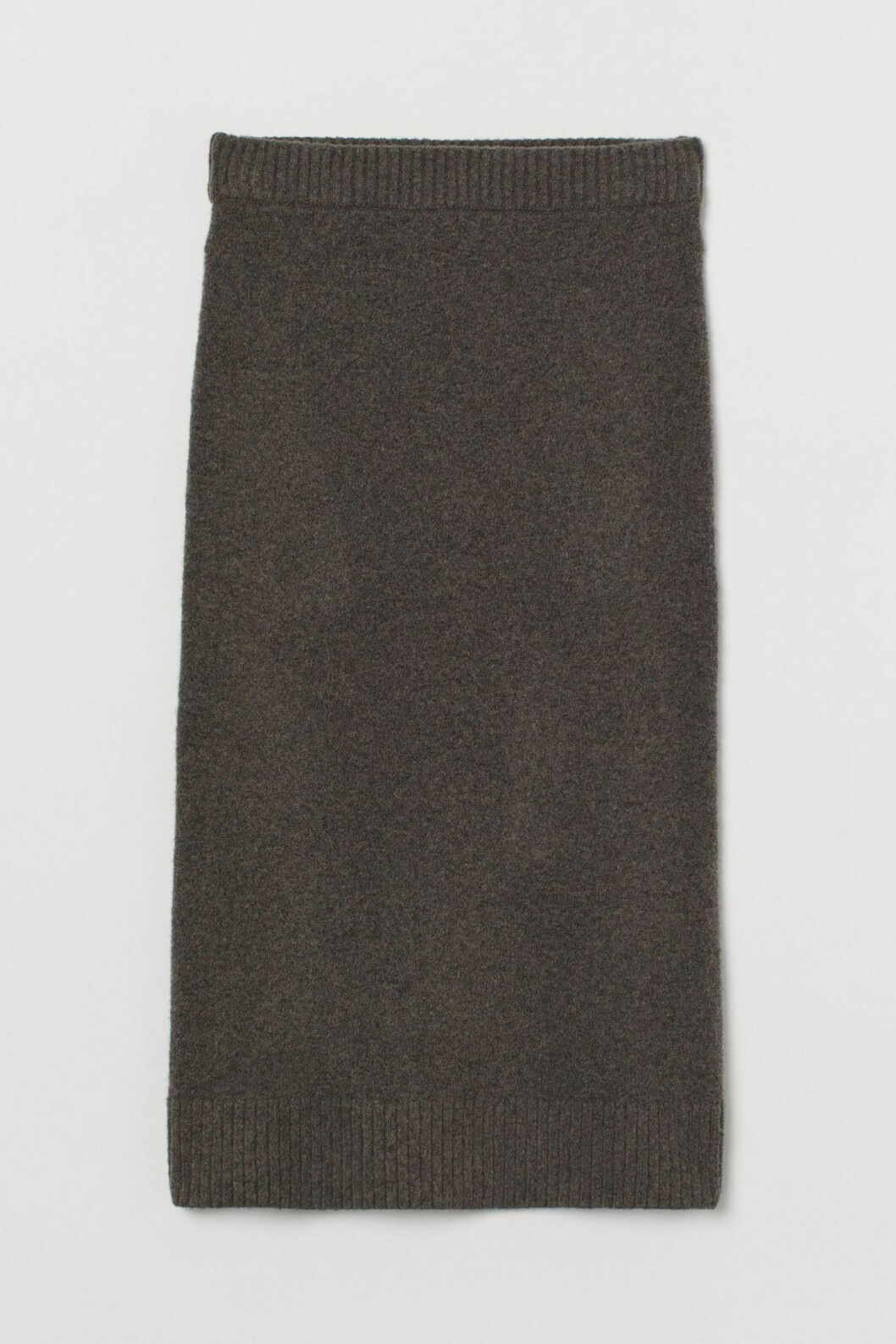 Stickad kjol