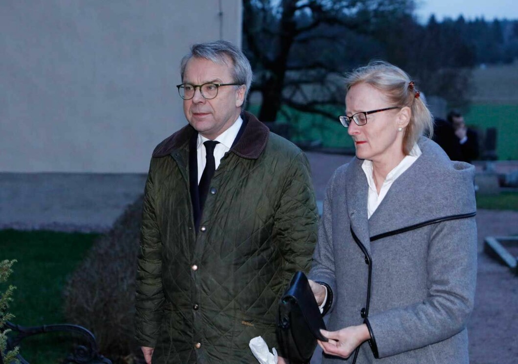 Knut Knutsson från Uppsala Auktionskammare med hustrun Charlotte. Knut Knutsson från Uppsala Auktionskammare med hustrun Charlotte.