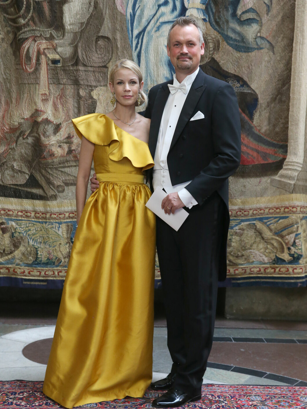 Stockhoms finansborgaråd Anna König Jerlmyr med sin man Philip.