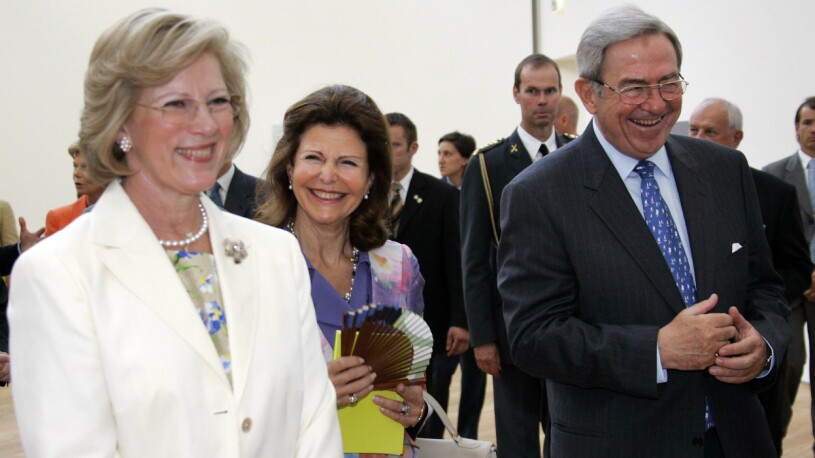 Anne-Marie, Silvia och Konstantin i Luxemburg 2006.