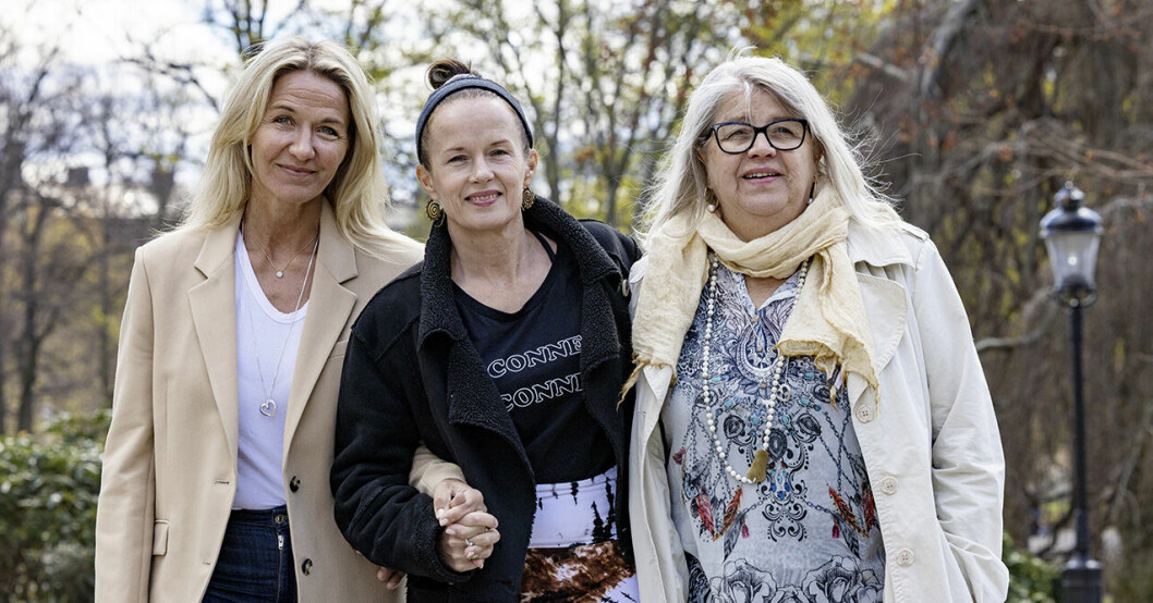 Kristin Kaspersen, Malin Berghagen och Monica Svensson