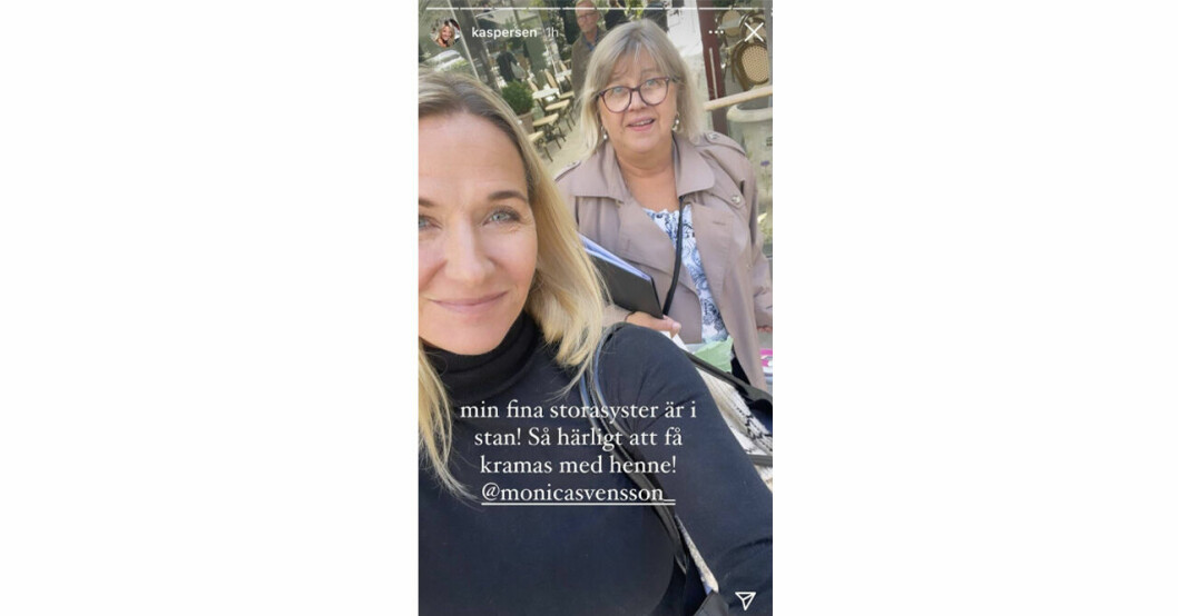 Kristin Kaspersen och Monica Svensson