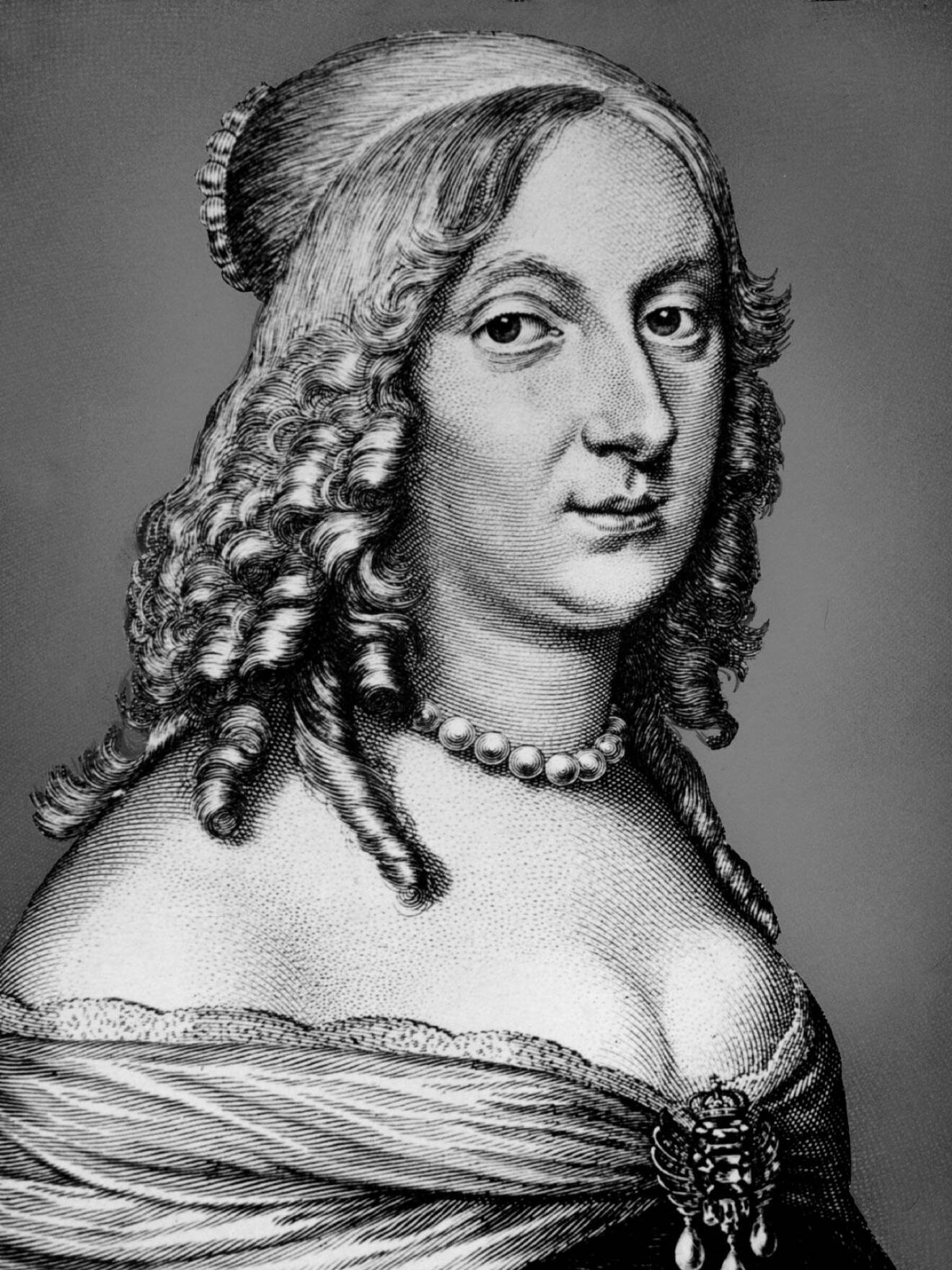 Drottning Kristina abdikerade år 1654.