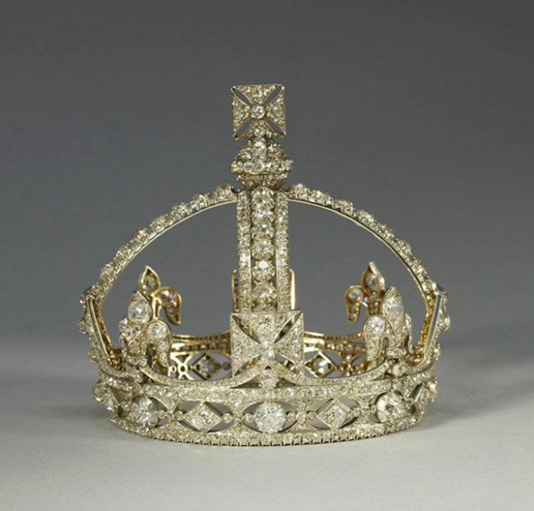 Diamantkrona, tillhörandes brittiska kungahuset.