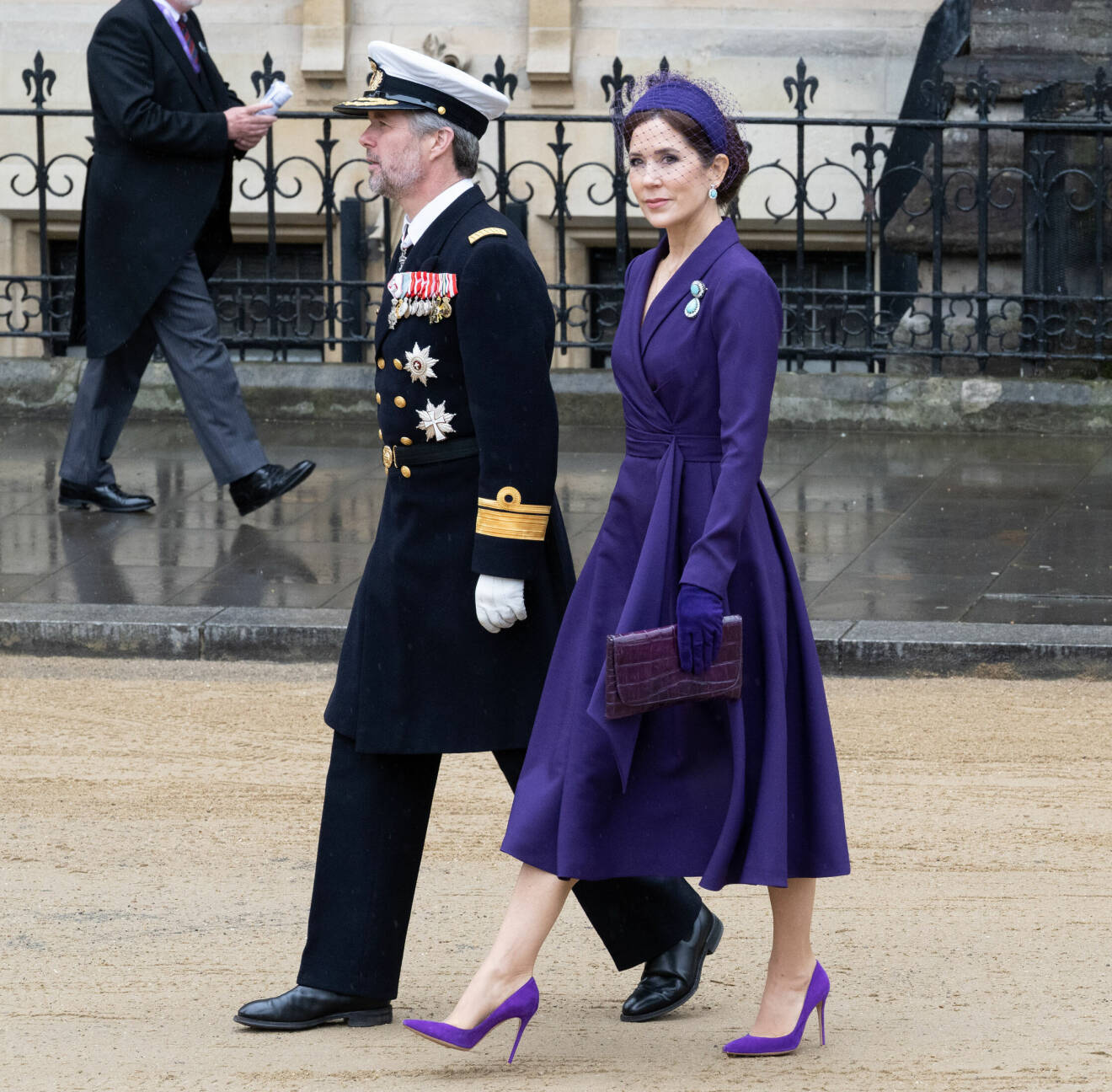 Kronprins Frederik, kronprinsessan Mary, Kung Charles kröning 2023