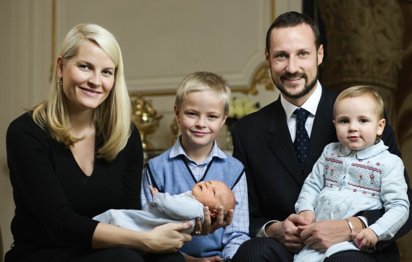 Kronprins Haakon, Kronprinsessan Mette–Marit, prinsessan Alexandra