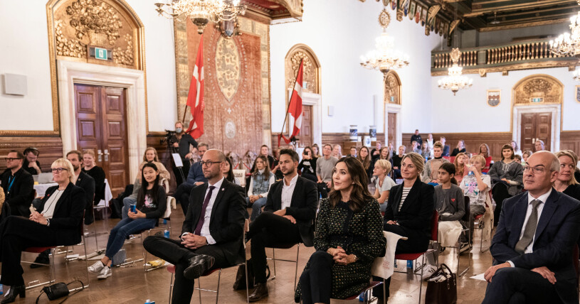 Årets World Hour på rådhuset i Köpenhamn blev en ganska formell historia. Kronprinsessan Mary.