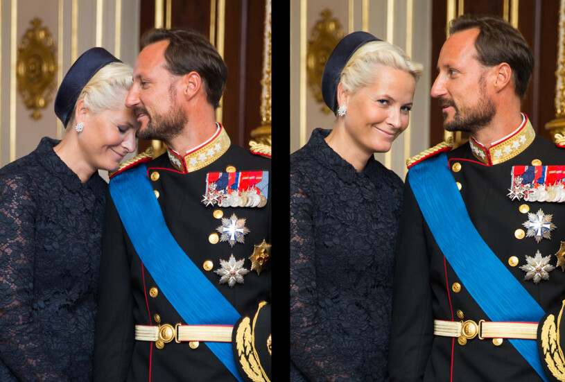 1960-talschic i pillerburk. Kronprinsessan Mette-Marit Kronprins Haakon