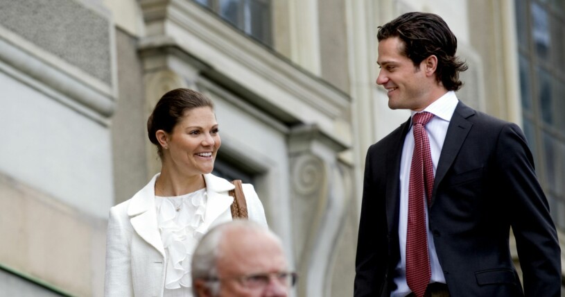 Kungens uttalande blev en riktig kontrovers i media. Kronprinsessan Victoria, prins Carl Philip, Kungen