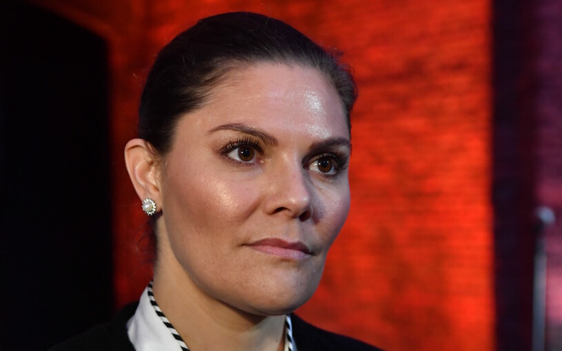Kronprinsessan talar ogärna om sin pappas bortfall. Kronprinsessan Victoria