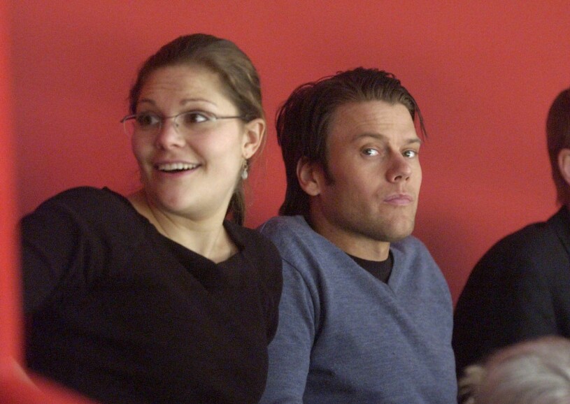 Daniel Westling med sin flickvän kronprinsessan Victoria år 2003. Kronprinsessan Victoria Daniel Westling Prins Daniel