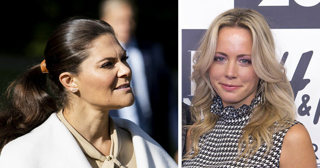 Kronprinsessan Victoria och Carolina Neurath