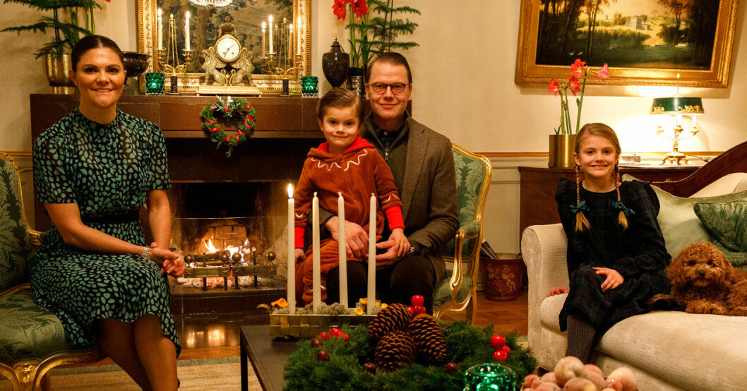 Prins Daniel ser ut att må finemang! Kronprinsessan Victoria och prins Daniel.