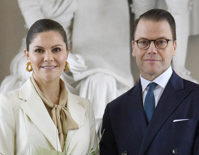 Kronprinsessparet. Kronprinsessan Victoria Prins Daniel