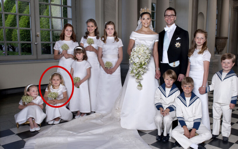 Victorias brudnäbb Catharina-Amalia 2010. Kronprinsessan Victoria Prins Daniel Bröllopet 2010 Prinsessan Catharina-Amalia av Nederländerna brudnäbb