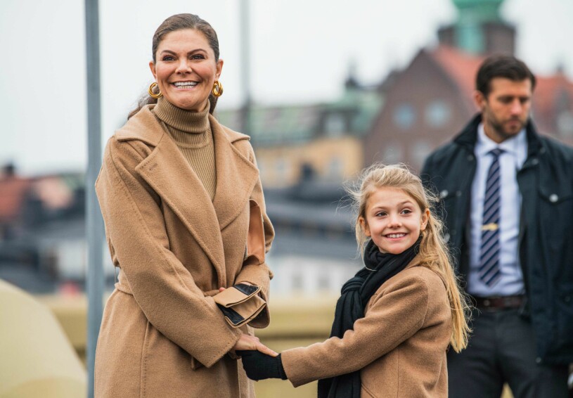 Victoria kan njuta av ledig tid med barnen. Kronprinsessan Victoria Prinsessan Estelle