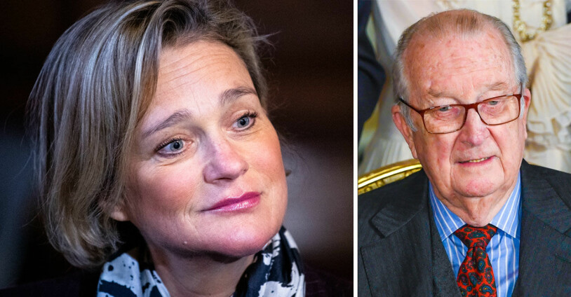Kung Albert vägrar träffa sin dotter. Kung Albert av Belgien och hans dotter prinsessan Delphine