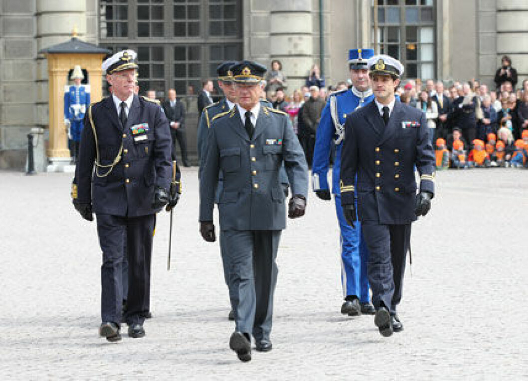 Kungen som fyller år idag firade av bland andra prins Carl Philip. Kungen som fyller år idag firade av bland andra prins Carl Philip.
