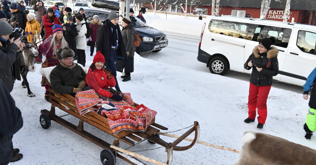 Foto: TT Kung Carl Gustaf och drottning Silvia
