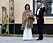 Kung Carl Gustaf och drottning Silvia var på strålande humör.