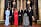 Kungafamiljen: Prinsessan Sofia, prins Carl Philip, drottning Silvia, kungen, kronprinsessan Victoria och prins Daniel.